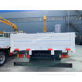 ISUZU 10 ton truck with 4 ton crane